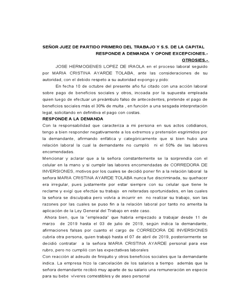Responde Laboral | PDF | Salario | Justicia