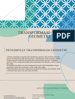 Transformasi Geometri