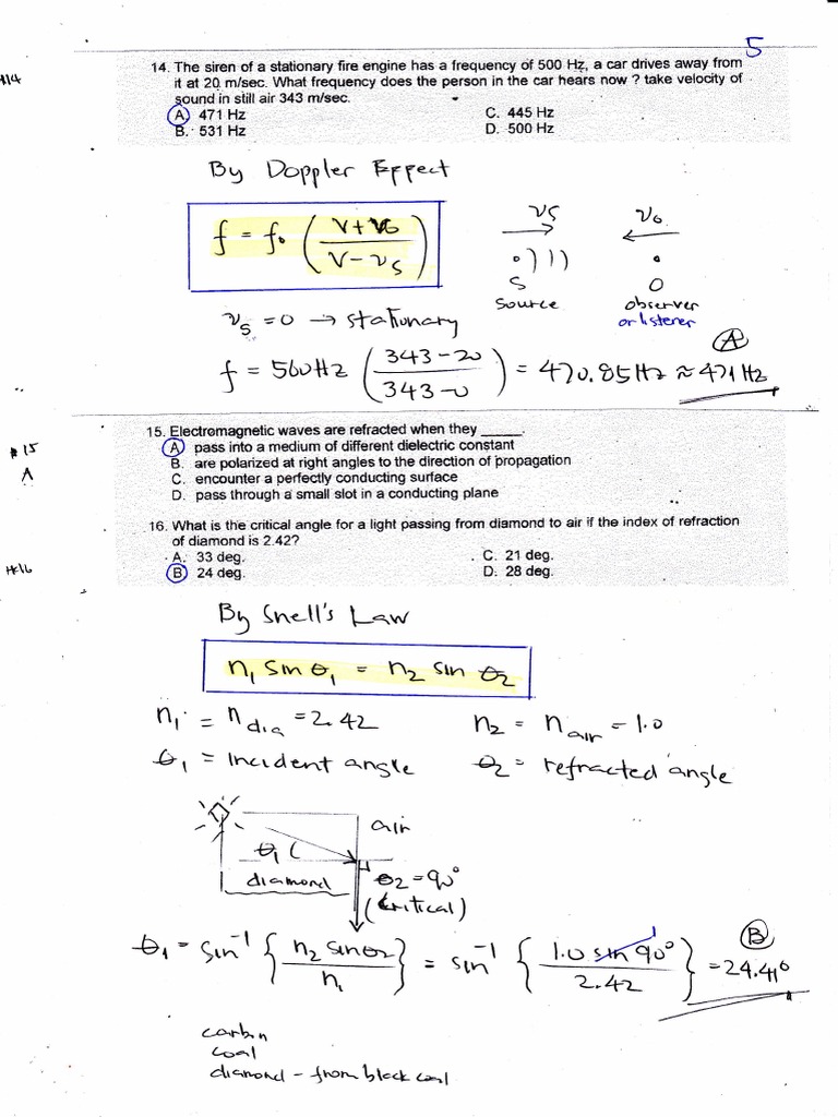IMG_0237 Physics Lecture PRC 5 | PDF | Frequency