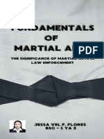 The Significance of Martial Arts in Law Enforcement