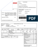 Factura de servicio de recuperación vehicular