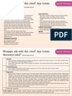 Detail Pertemuan - Tujuan Diutusnya Rasul