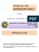 Mycosis of The Upper Respiratory Tract