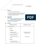 Detailed Lesson Plan in Science 10 Jelimy F