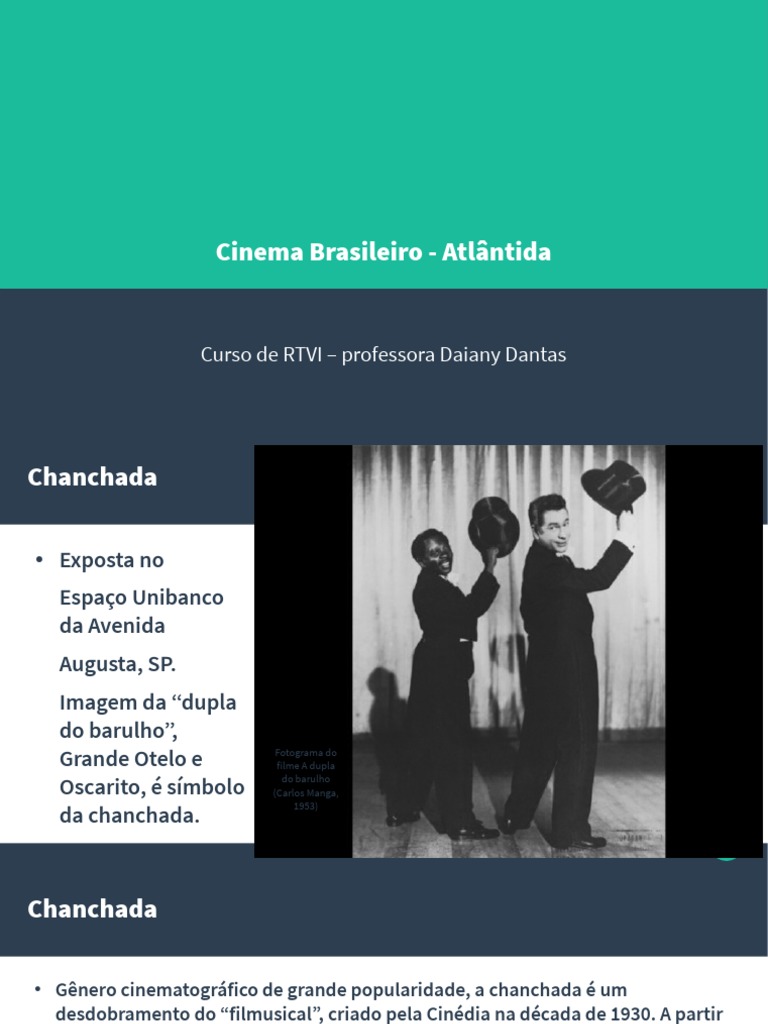 Chanchada: O Cinema da Atlântida | PDF | Juvenil | Clássicos