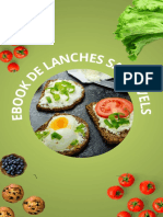 Receitas de lanches saudáveis e práticos para o dia a dia