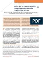 Persistent Opioid Use in Cataract Surgery Pain.16