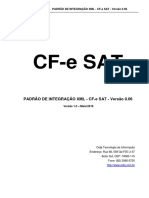 Manual de Integracao - XML Sefaz - SAT CF-e 0 07