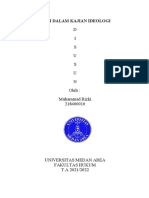 HAM Dalam Kajian Ideologi