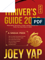 Joey Yap - Thrivers Guide 2023