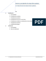 Enturbiamientos y Precipitados de Origen FQ 2013