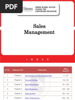 Sales Management