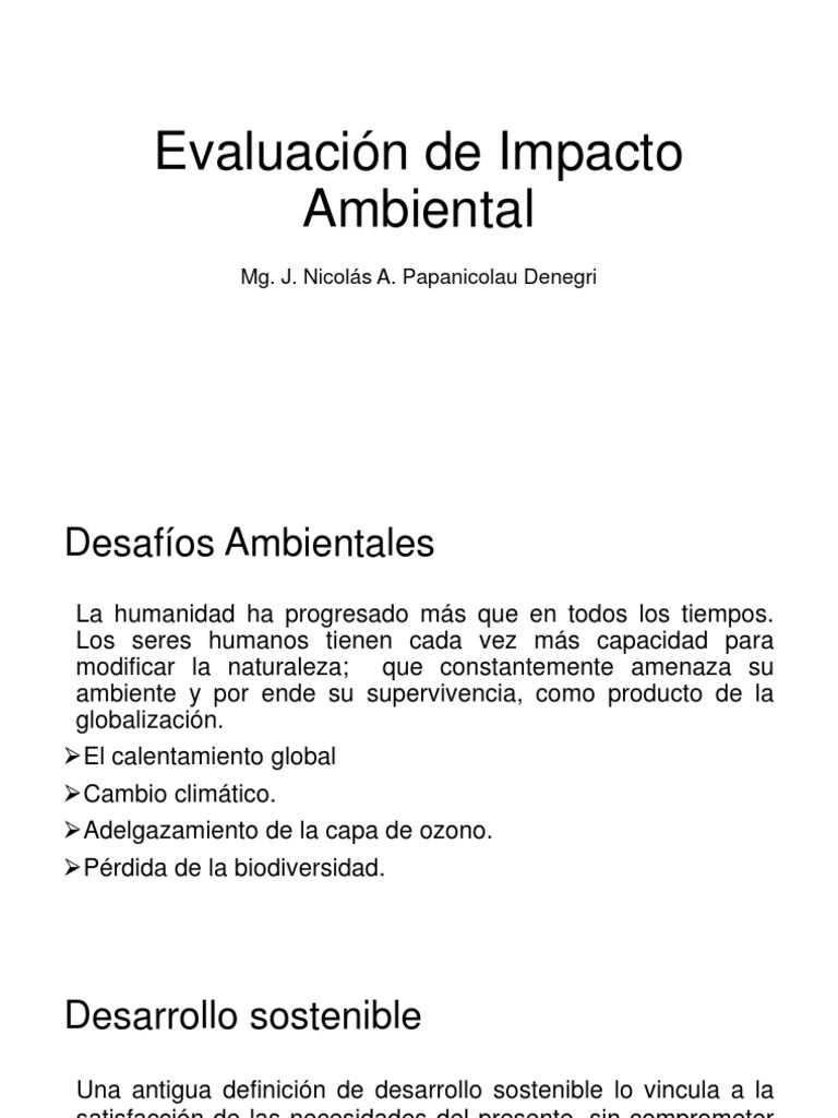 Participación Ciudadana en EIA Ambiental | PDF | Evaluación de impacto ...
