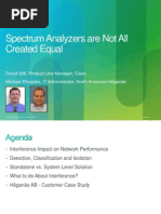 Download Cisco CleanAir Spectrum Analyzers Are Not All Created Equal by Cisco Wireless SN61561543 doc pdf