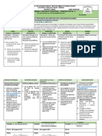 Agenda Proyecto No.3 Semana 3 Quinto Grado