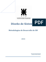 UTN-FRBA - Diseño de Sistemas - Metodologías de Desarrollo - 2014