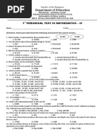 1st PT MATH 4