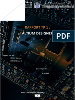 Rapport Altium - TP 1