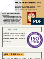 ISO 28000 Ayuda a gestionar y mitigar la seguridad potencial en la logística