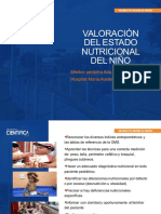 Valoracion Del Estado Nutricional Niño 2022-2