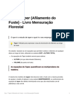 Modelo Kozak estima diâmetro ao longo do fuste