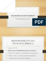 Teologia Bíblica do Novo Testamento I