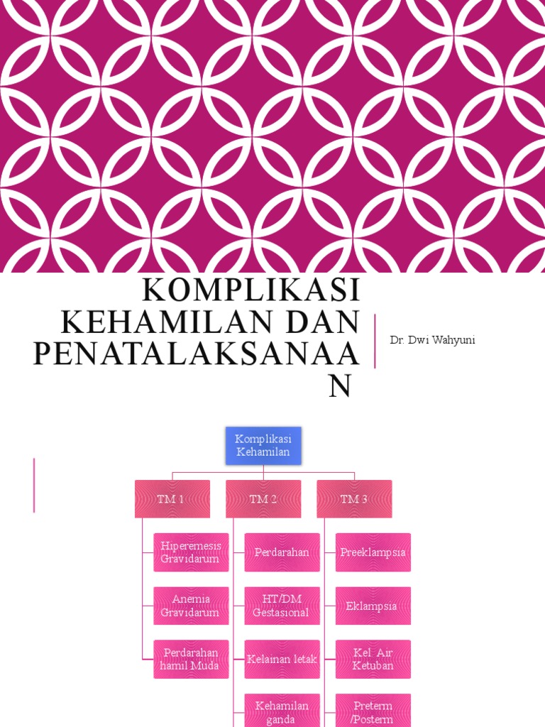 Komplikasi Kehamilan dan Penatalaksanaannya | PDF | Kesehatan Holistik ...