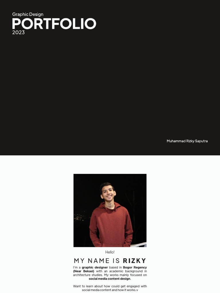 Graphic Design Portfolio Pdf Graphic Design Design