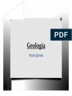 Geología Geología: Rocas Ígneas