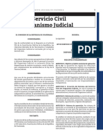 Ley de Servicio Civil Del Organismo Judicial