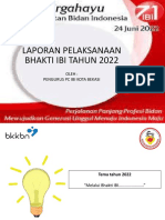 Laporan Bhakti Ibi PC Kota Bekasi TH 2022