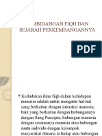 2.1 Pembidangan Fikih Dan Sejarah Perkembangannya Phi