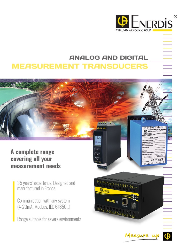 Transducers Recorders 2 PDF Electric Power Transmission