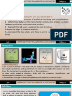 Introduction To Analytical Chemistry