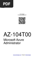 Microsoft Azure Administrator: @androdagger