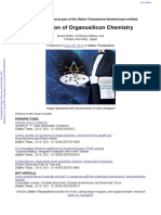 Unsuccessful Attempts To Add Alcohols To Transient Silenes, Dalton Trans., 2010