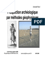 Prospection archéologique par methodes geophysiques