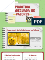 Ova #7. Práctica Inadecuada de Valores y Redes Sociales Agresivas