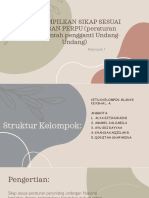 Menampilkan Sikap Sesuai DENGAN PERPU (Peraturan Pemerintah Pengganti Undang-Undang)