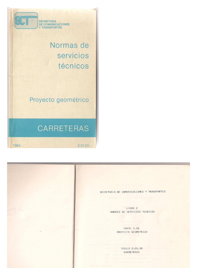Normas de Servicios Tecnicos Libro 2 SCT | PDF | Artes del Lenguaje y ...