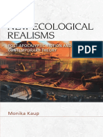 ( (Speculative Realism) ) Monika Kaup - New Ecological Realisms - Post-Apocalyptic Fiction and Contemporary Theory-Edinburgh University Press (2021)