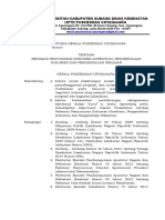 1221 SK PEDOMAN PENYUSUNAN, PENGENDALIAN DOKUMEN DAN PENGENDALIAN REKAMAN Cipunagara