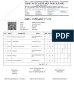 Rencana Studi Akuntansi Semester Ganjil 2021/2022