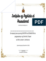 White Gold Elegant Appreciation Certificate  (1)