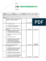 De Diagnostico: Tabla para El