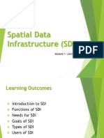 SDI Module I - Spatial Data Infrastructure