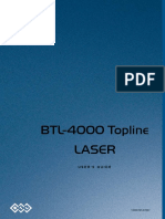 BTL Laser 4000 Topline - User Manual