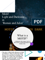 Motif - Light and Darkness - Romeo and Juliet