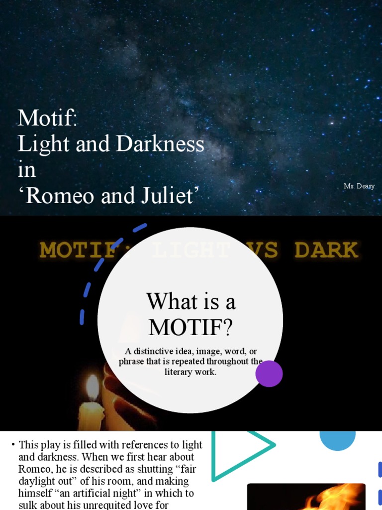 Motif light and darkness romeo and juliet pdf romeo and juliet