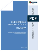 Vigilancia epidemiológica de la enfermedad meningocócica invasiva